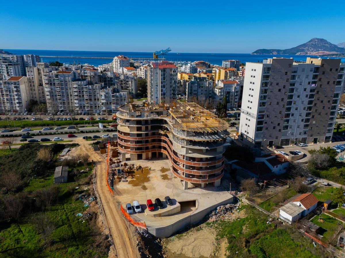 Studio apartment 26m2, Under Construction in Bar 7