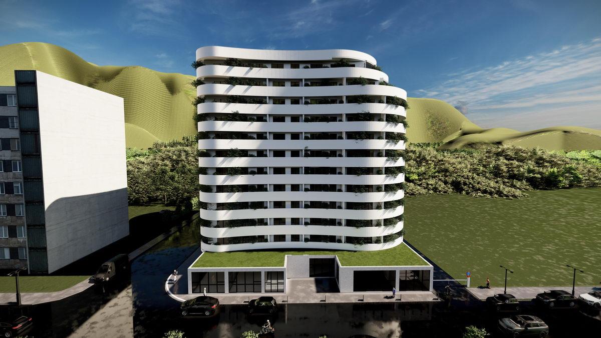 Three-bedroom apartment 96m2, Under Construction in Bar 2