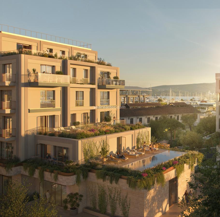 Modern one-bedroom apartment in the Vero And Versa complex, Porto Montenegro 6