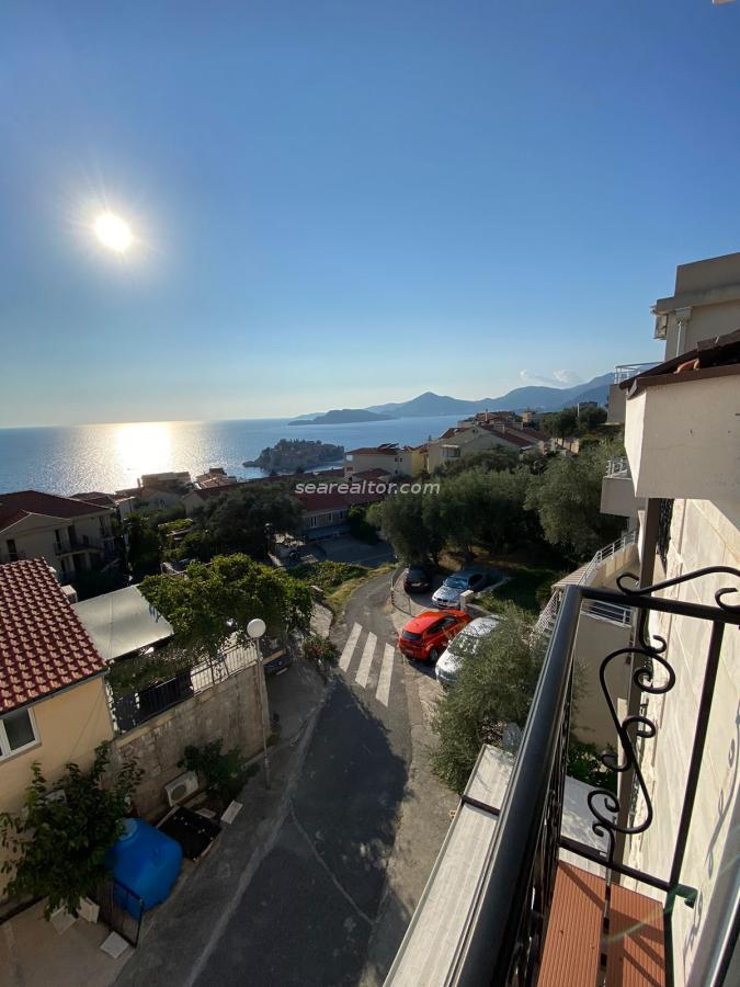 Penthouse in Sveti Stefan with sea view — 26