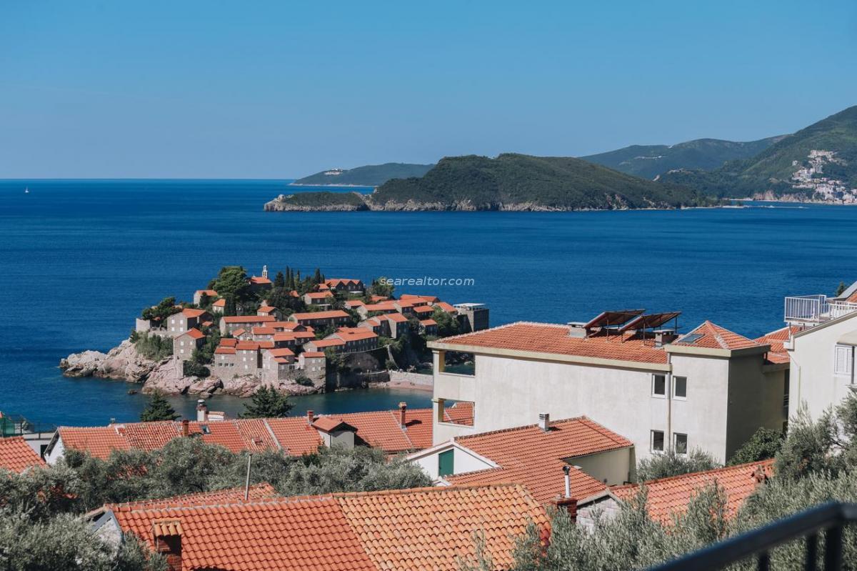 Penthouse in Sveti Stefan with sea view — 6
