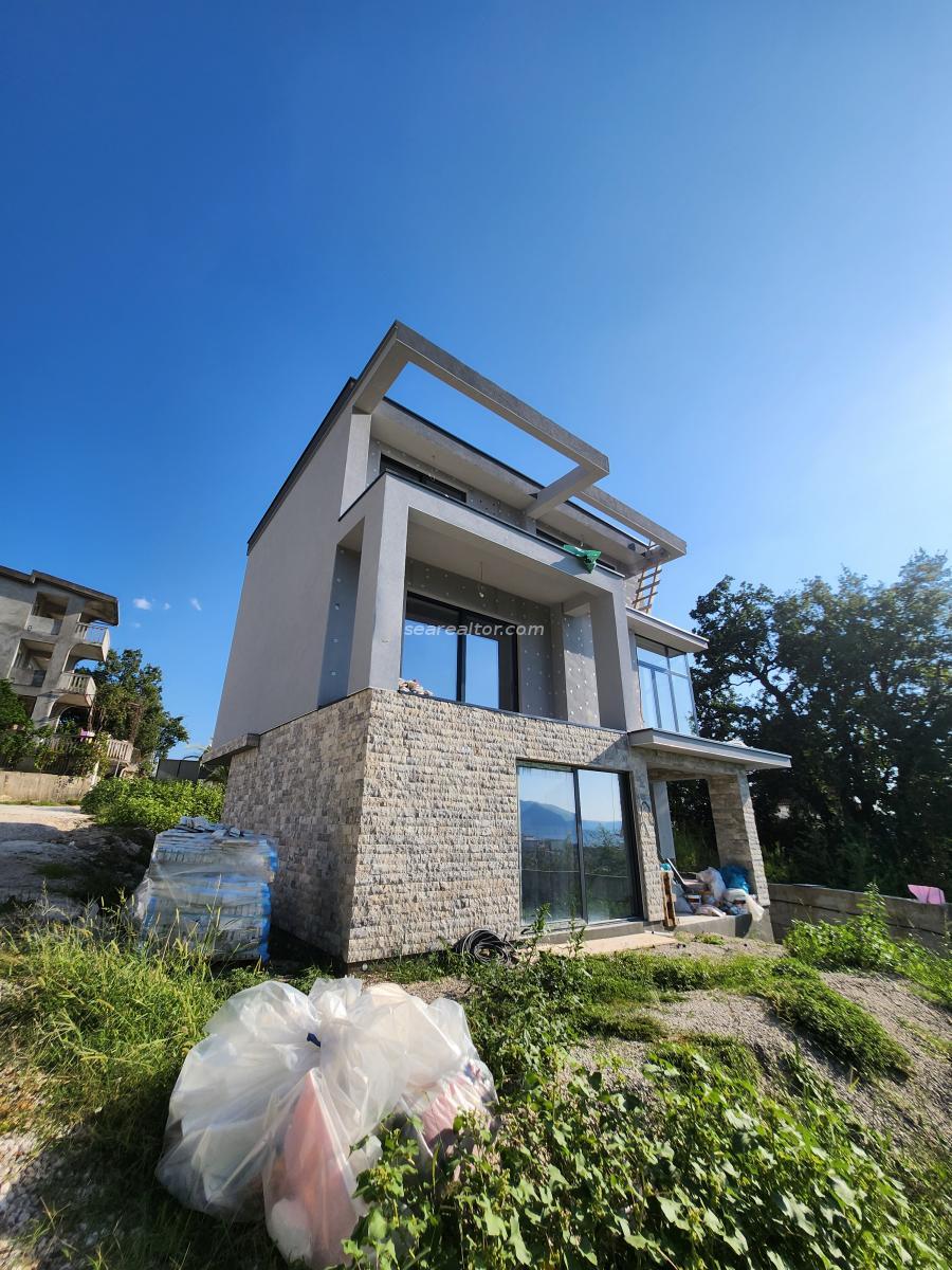 Modern three-story villa with panoramic sea view - Tivat