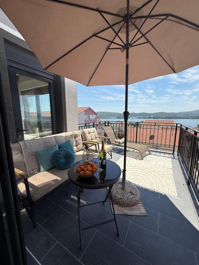 Modern two-bedroom apartment with panoramic sea views in Tivat 13