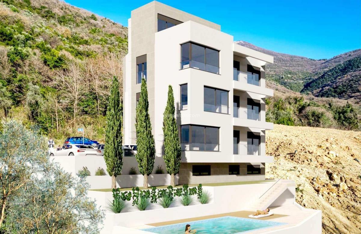Residential building under construction - Donja Lastva, Tivat