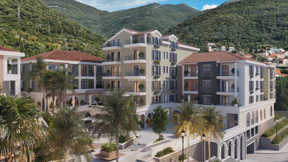 Two-room apartment with sea view - Donja Lastva, Tivat
