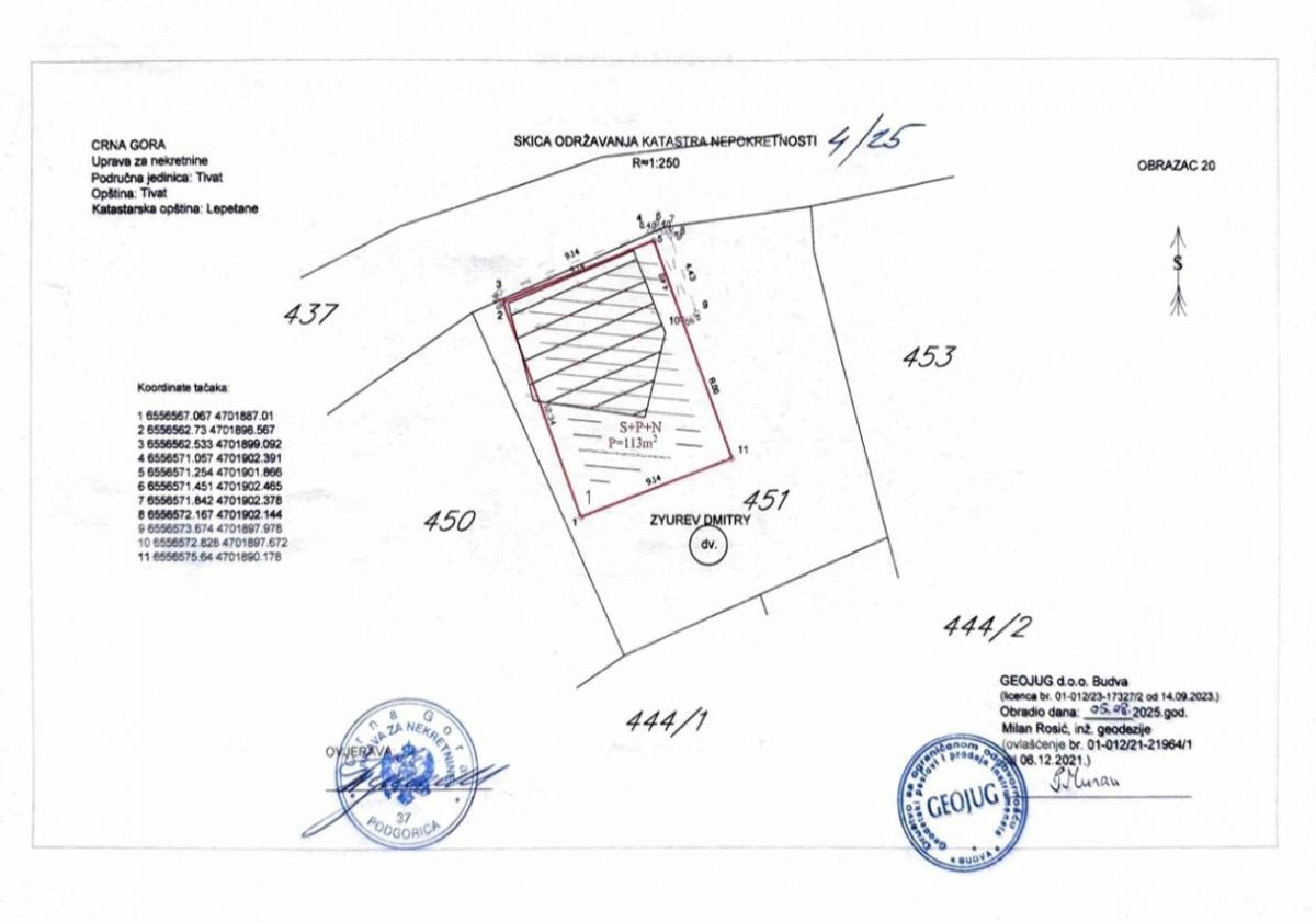 3-Story House 210m² with 3 Apartments - Opatovo, Tivat 15