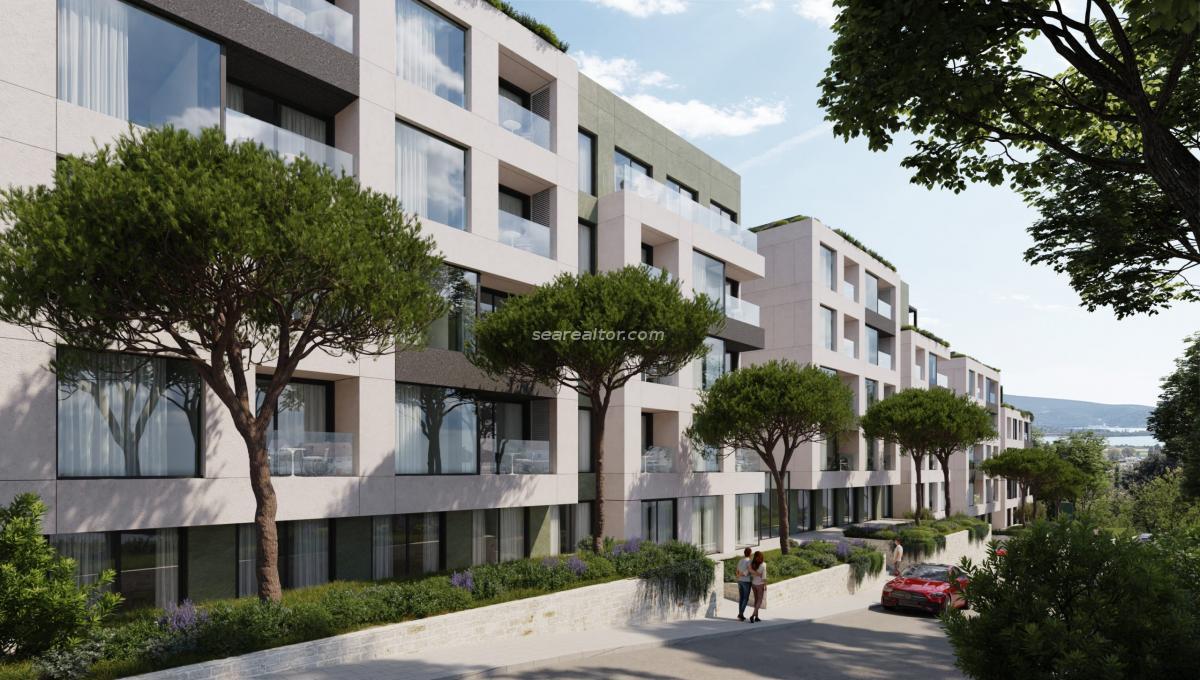 One-bedroom apartment under construction for sale in Tivat – 45 m2, new complex with swimming pool 4