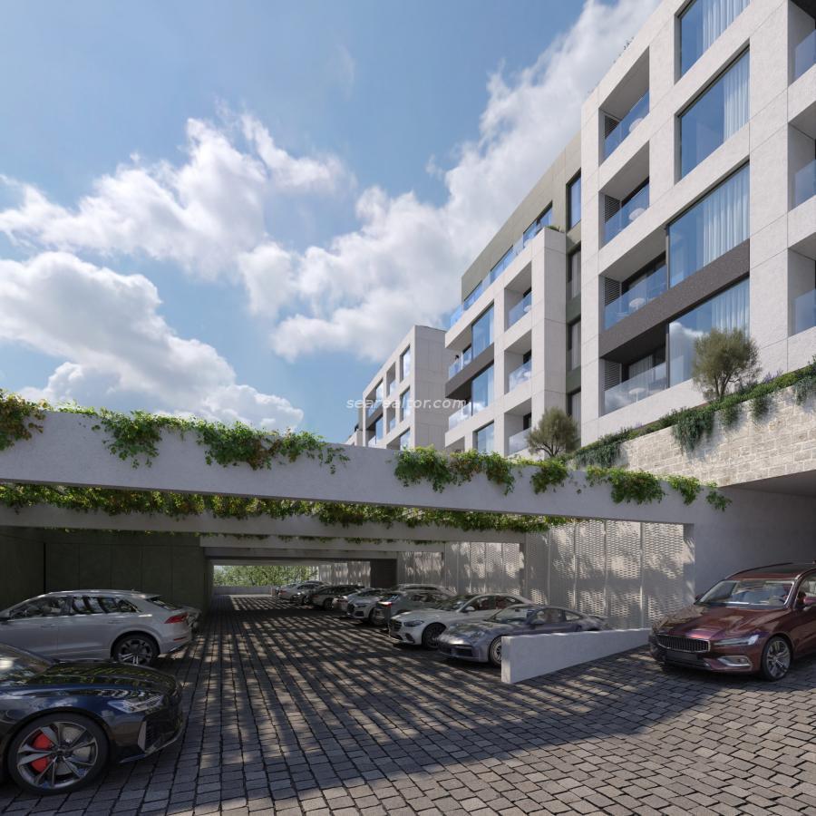 One-bedroom apartment under construction for sale in Tivat – 45 m2, new complex with swimming pool 8