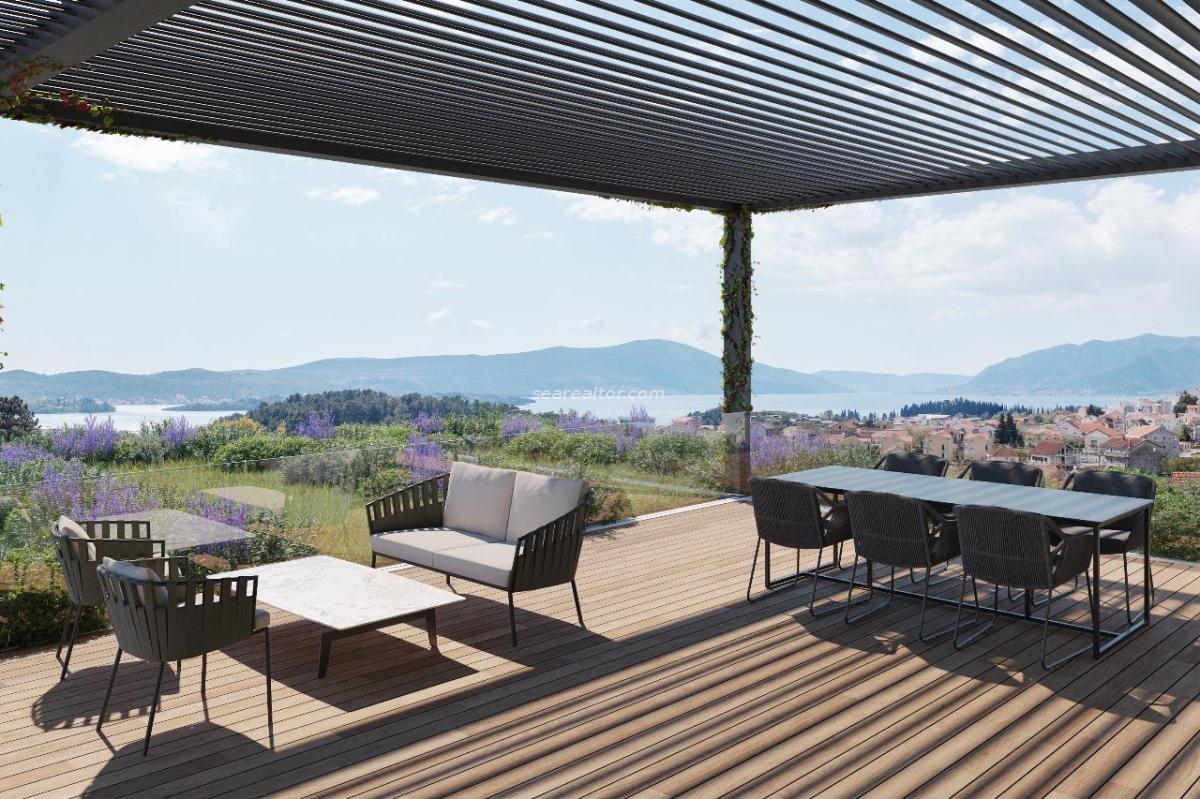 One-bedroom apartment under construction for sale in Tivat – 45 m2, new complex with swimming pool 9