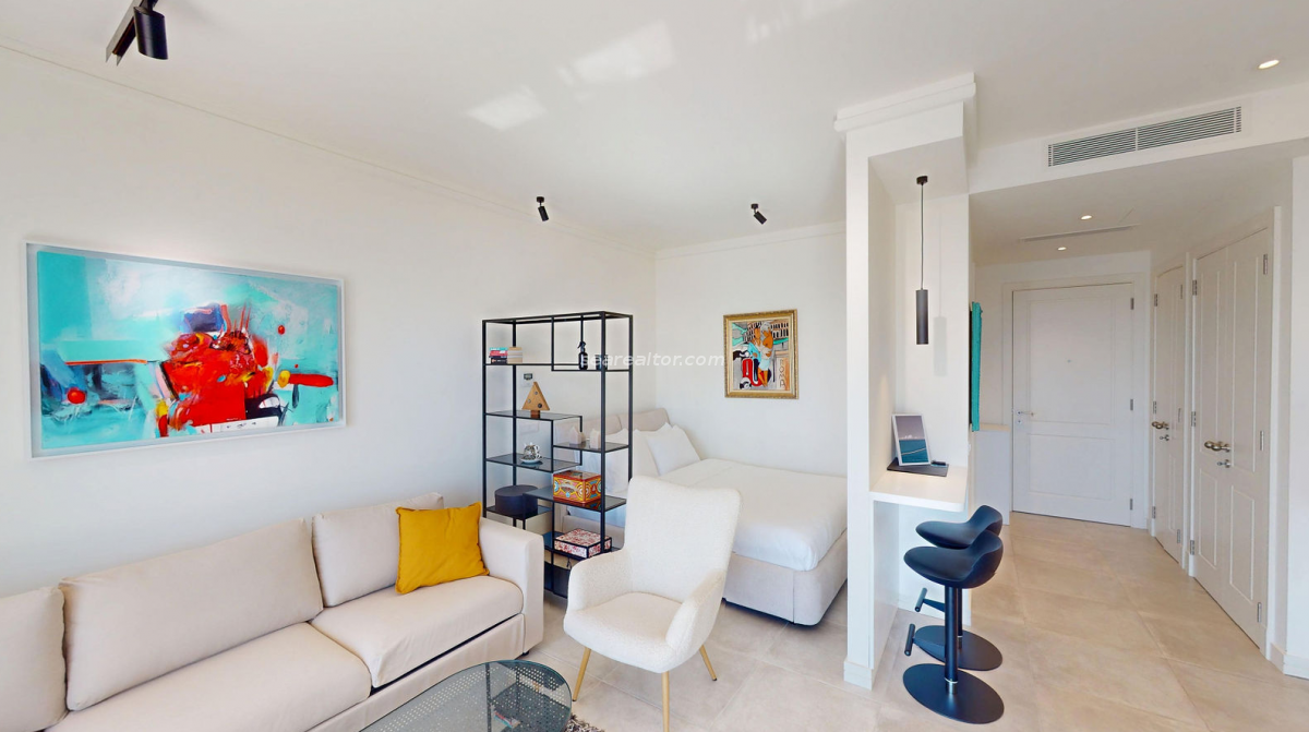 Garsonjera u Tivtu, 42m² — 5