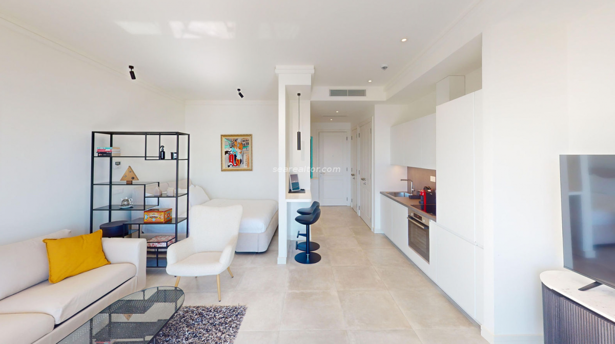 Garsonjera u Tivtu, 42m² — 6