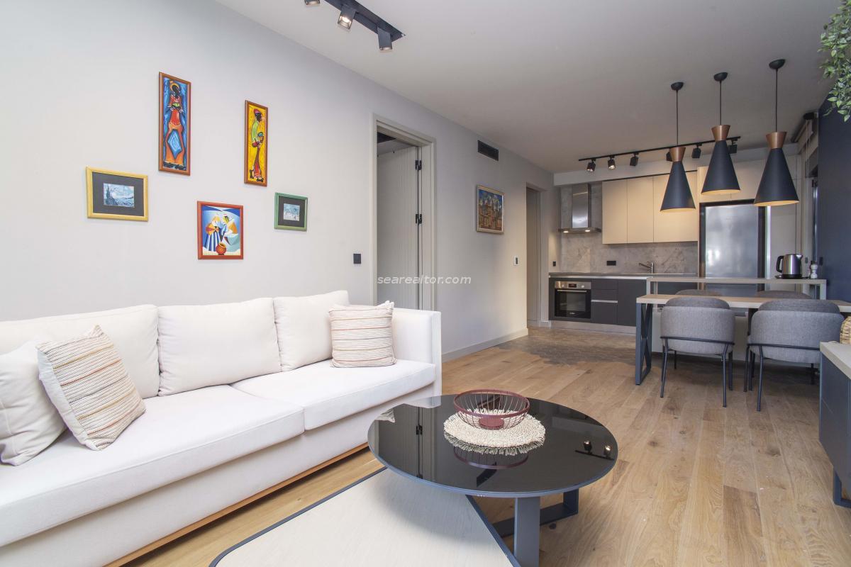 One bedroom apartment with a spacious terrace in Donja Lastva, Tivat 14