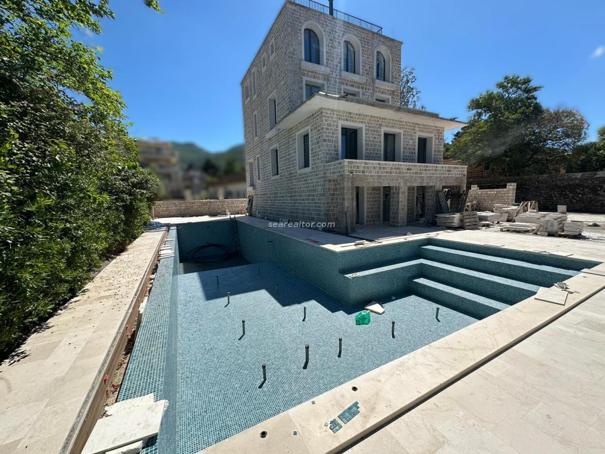 Luxury Stone Villa with Pool and Sea view - Donja Lastva 4