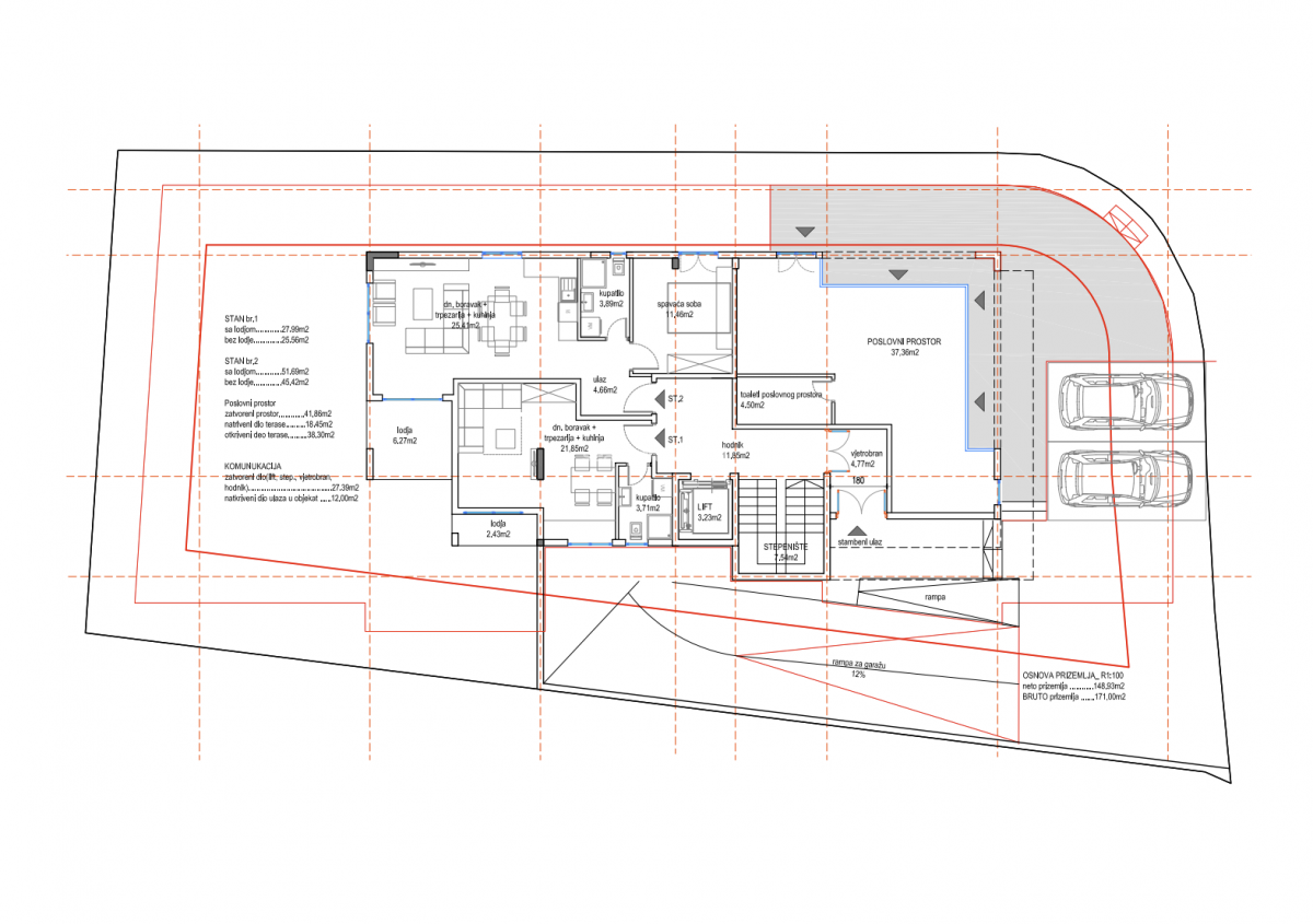Ein-Zimmer-Wohnung, 52 m², in Kava, Tivat zu verkaufen 6