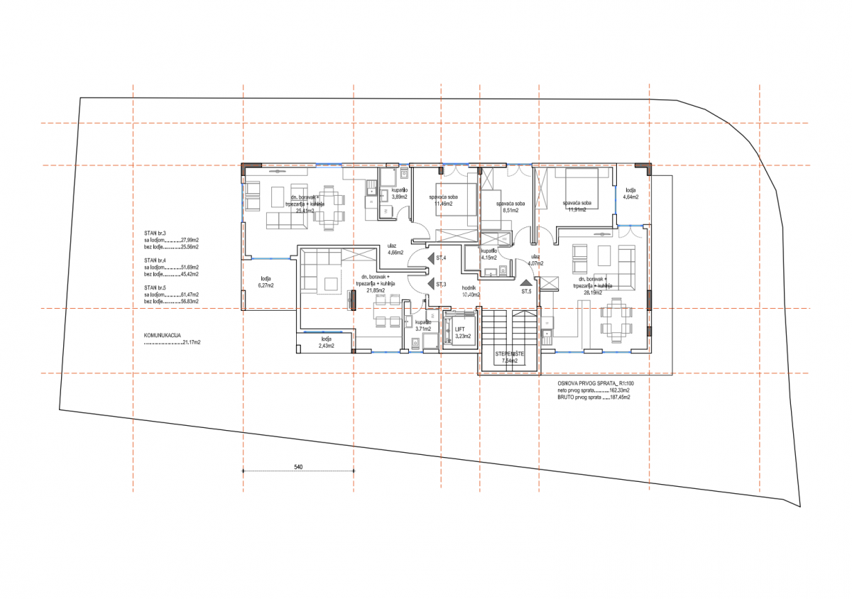 Ein-Zimmer-Wohnung, 52 m², in Kava, Tivat zu verkaufen 7