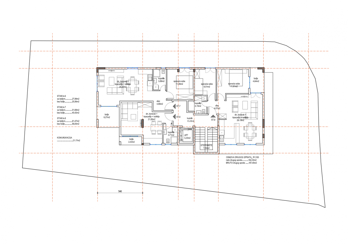 Ein-Zimmer-Wohnung, 52 m², in Kava, Tivat zu verkaufen 8