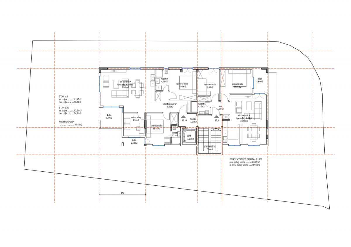 Gewerbefläche 42 m² in Kava, Tivat zu verkaufen 9