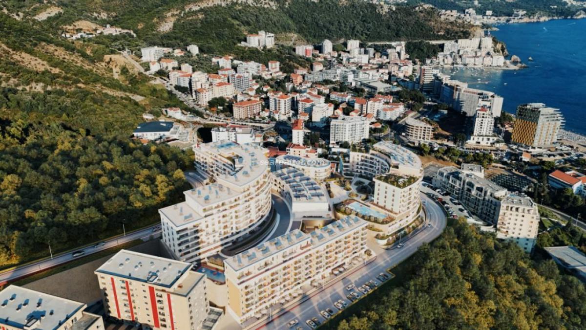 Jednosoban stan u Budvi, 54m²