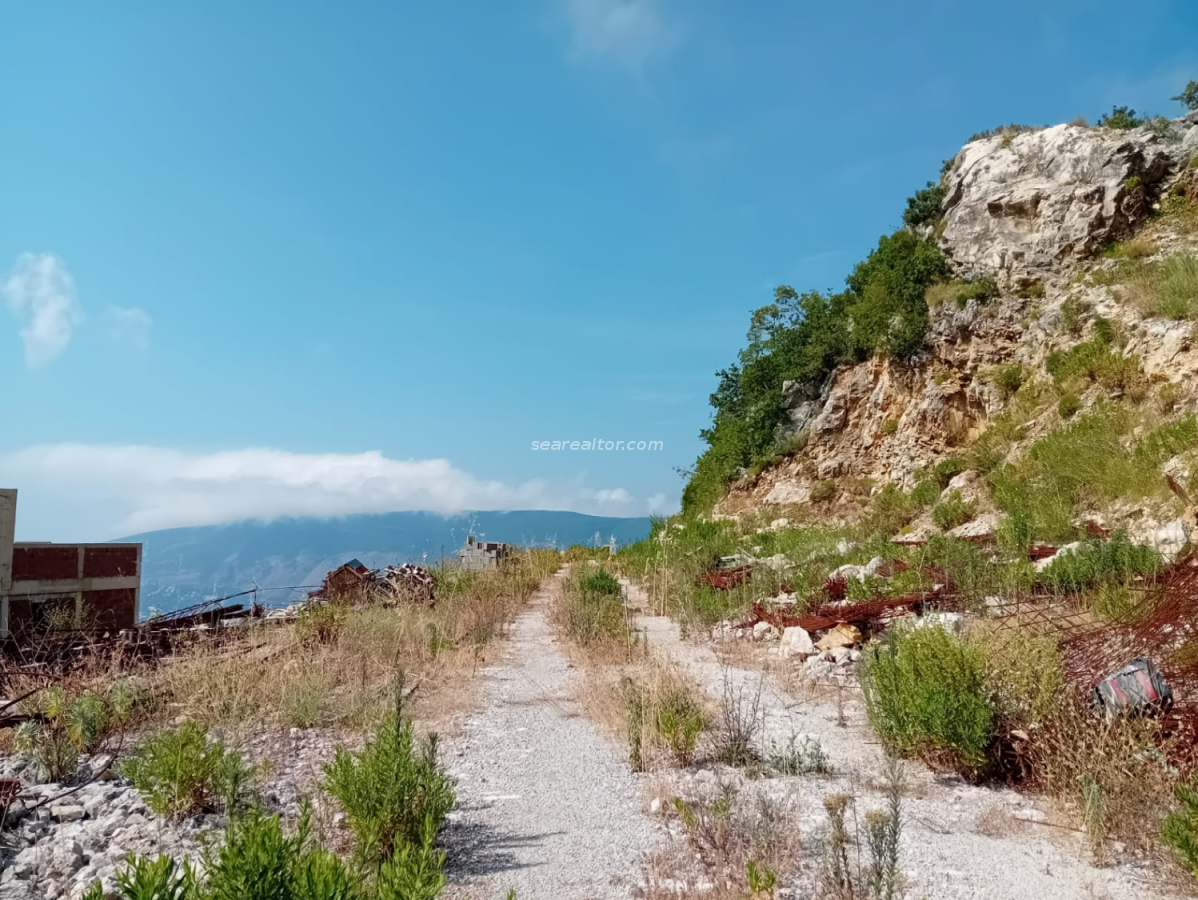 Building land with panoramic sea view - Trebesin, Herceg Novi 8