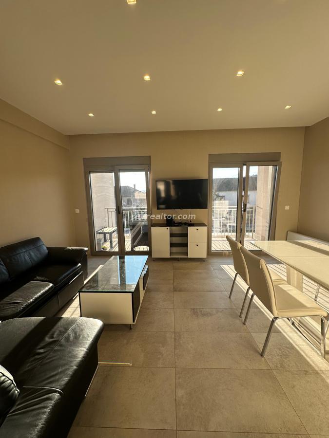 One-Bedroom Furnished Apartment 58m2 with Terrace – Tivat City Center 3