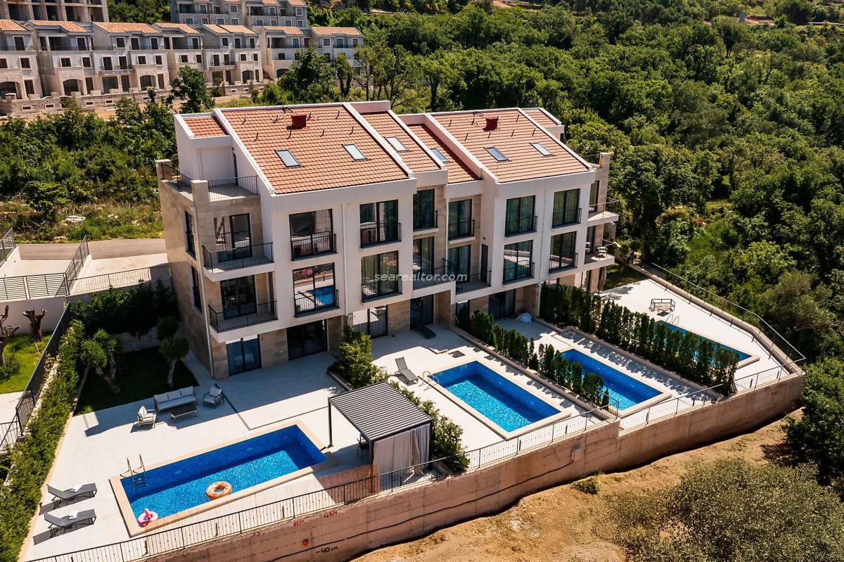 Modern Countryside Villa with Pool, 4 Bedrooms & Panoramic Views – Budva Riviera