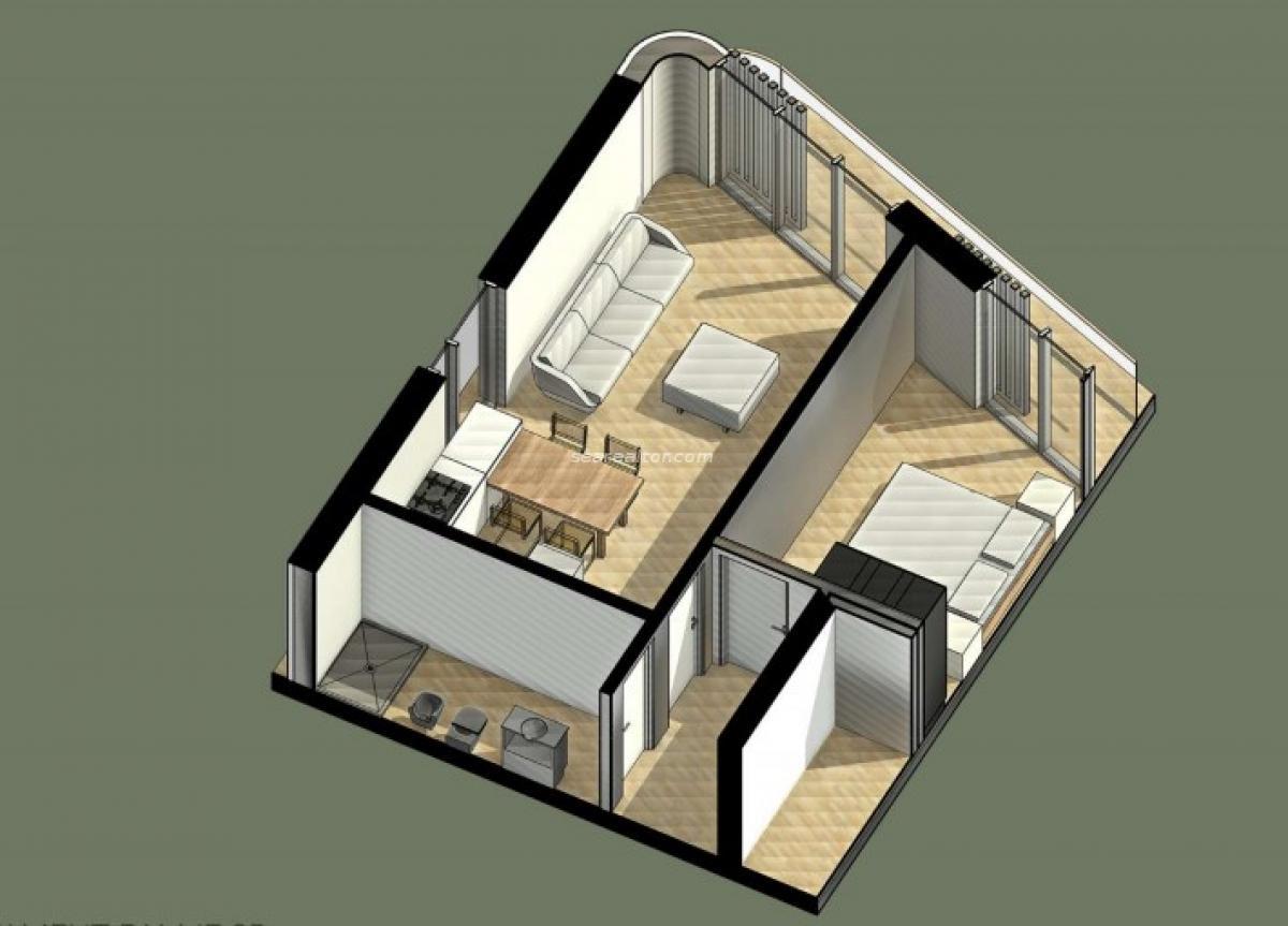 One Bedroom Apartment 56m2 with Sea View - Ulcinj 19