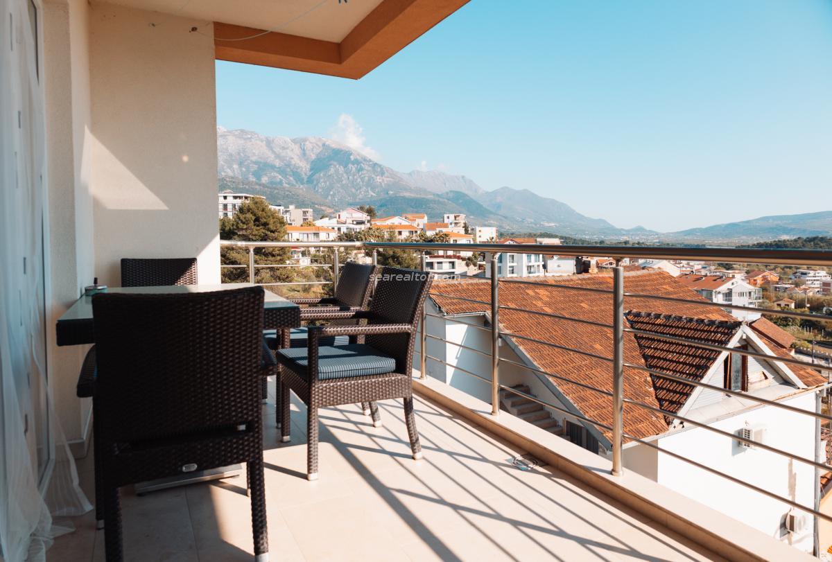 Ein-Zimmer-Apartment mit Meerblick in Marići, Tivat 16