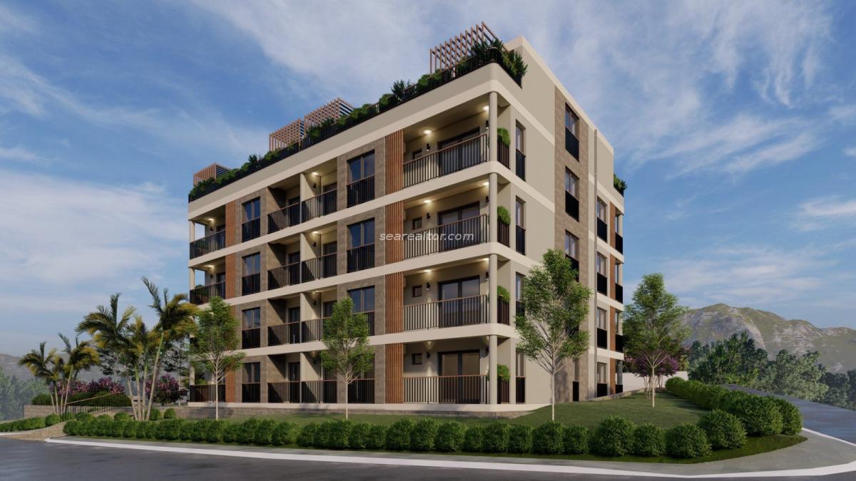 Zwei-Zimmer-Wohnung in einer neuen Wohnanlage in Tivat 2