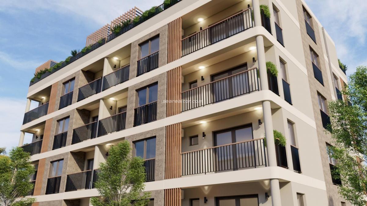 Three-bedroom apartment in a new residential complex in Tivat — 9
