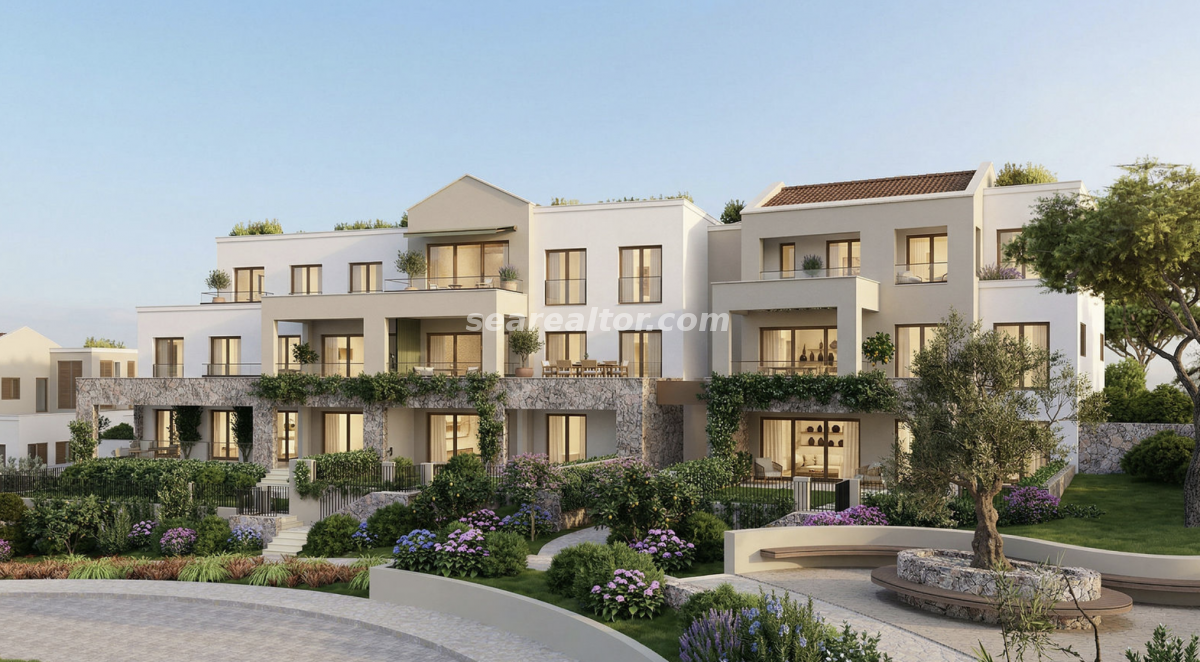 Роскошные апартаменты с 2 спальнями в Botanika, Luštica Bay 9