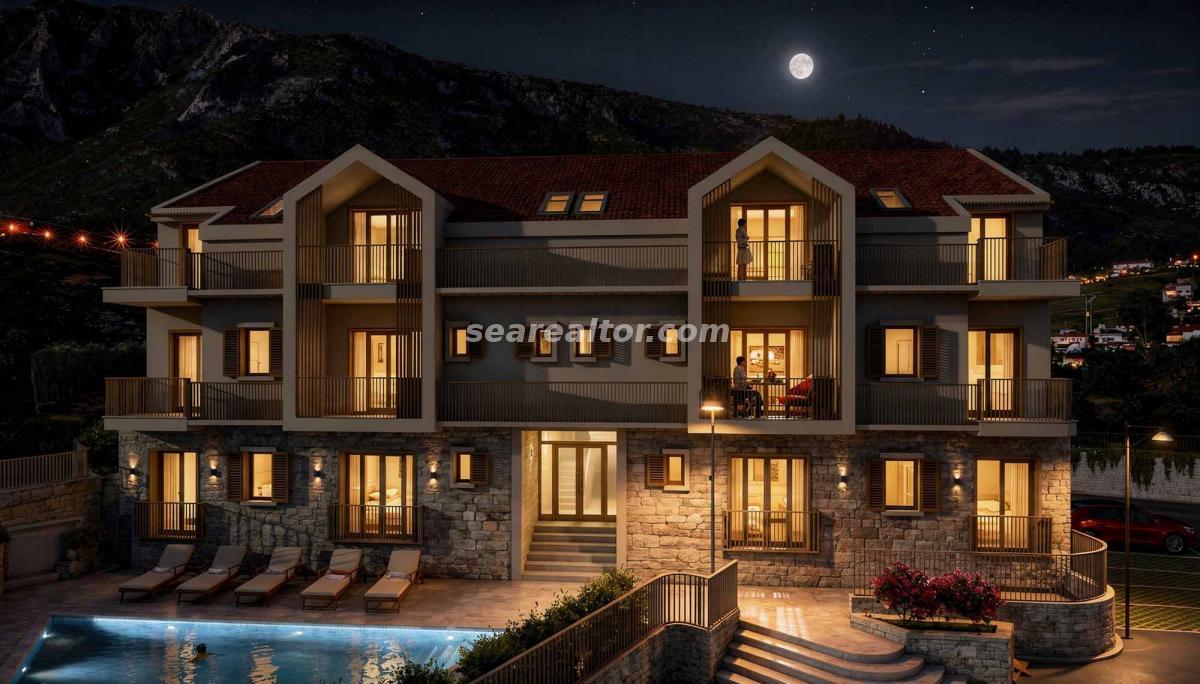 One-bedroom apartment for sale in Risan in a new complex near the sea 4