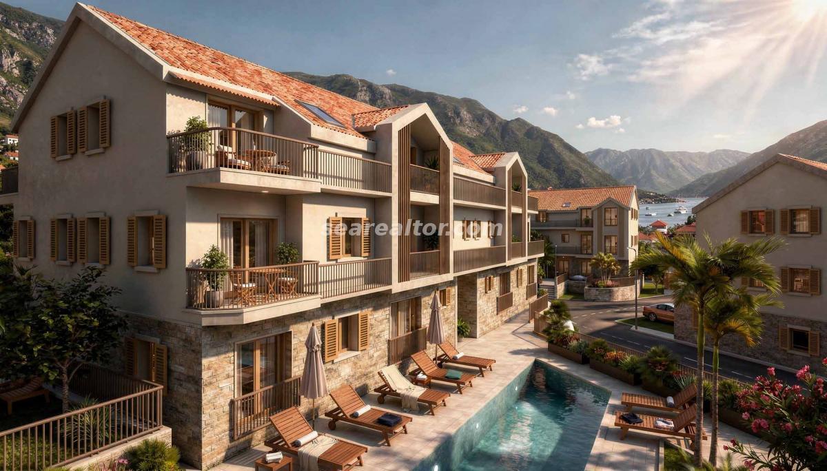 One-bedroom apartment for sale in Risan in a new complex near the sea 2
