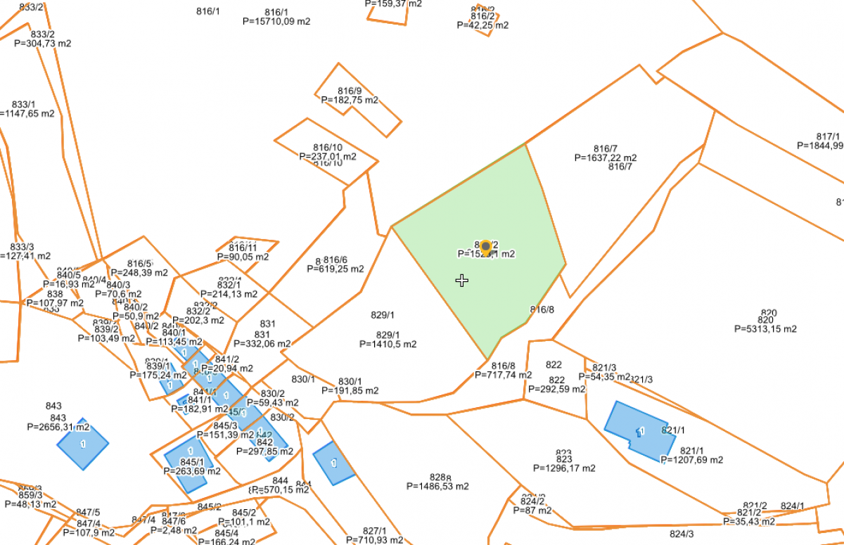 Urbanized plot in Kavac, Kotor 11