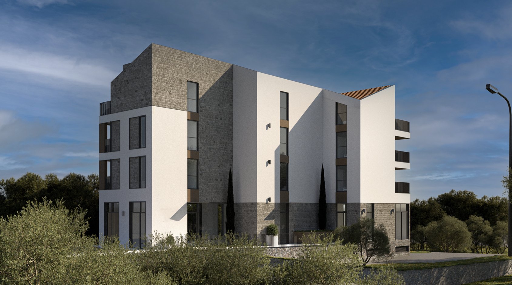 Двухкомнатная квартира 56 м² в новом доме – Радовичи, Тиват