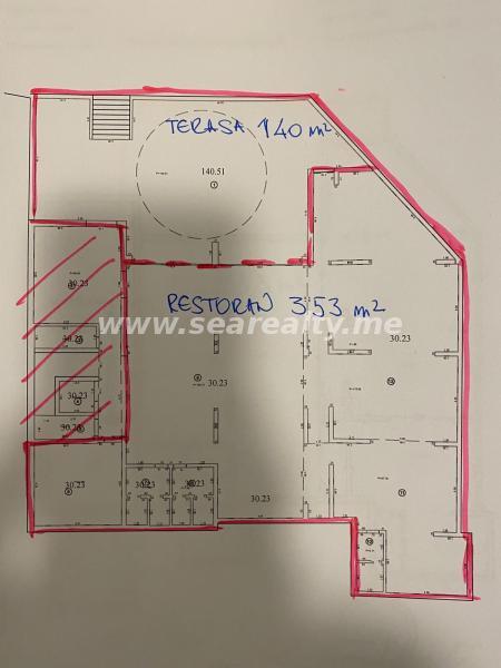 Restoran 493m2,Becici, Budva 18