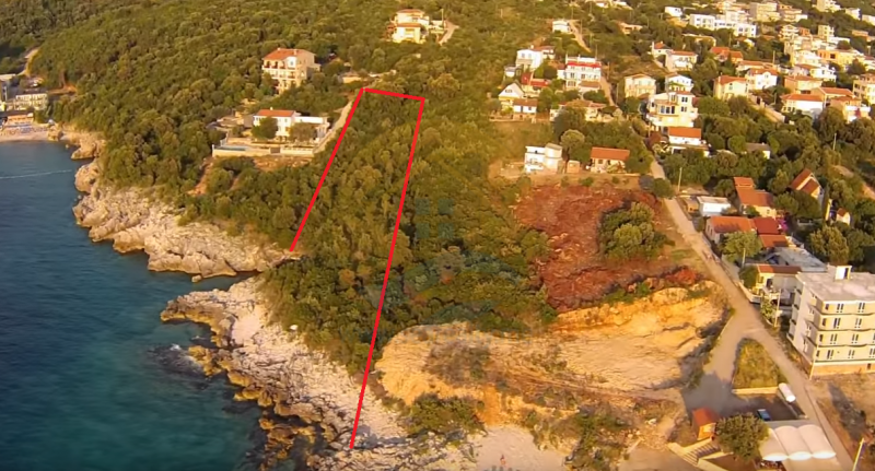Urbanized plot near the sea in Utjeha, Bar - Montenegro. 6