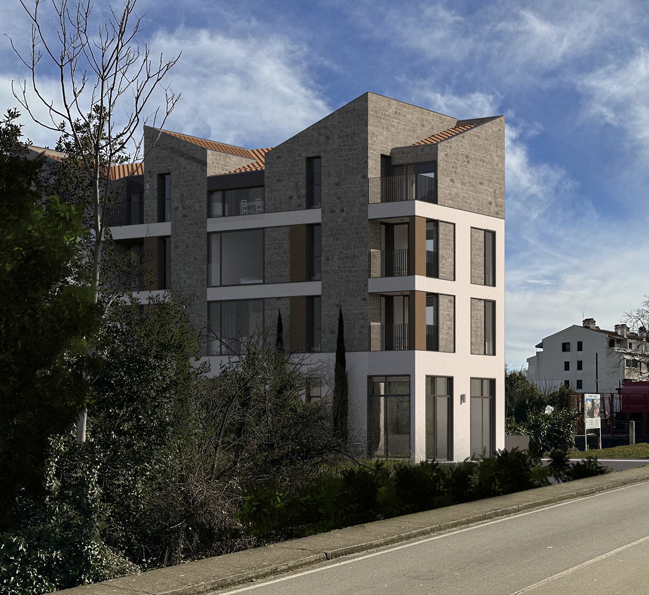 Трёхкомнатная квартира 89 м² в новостройке – Радовичи, Тиват