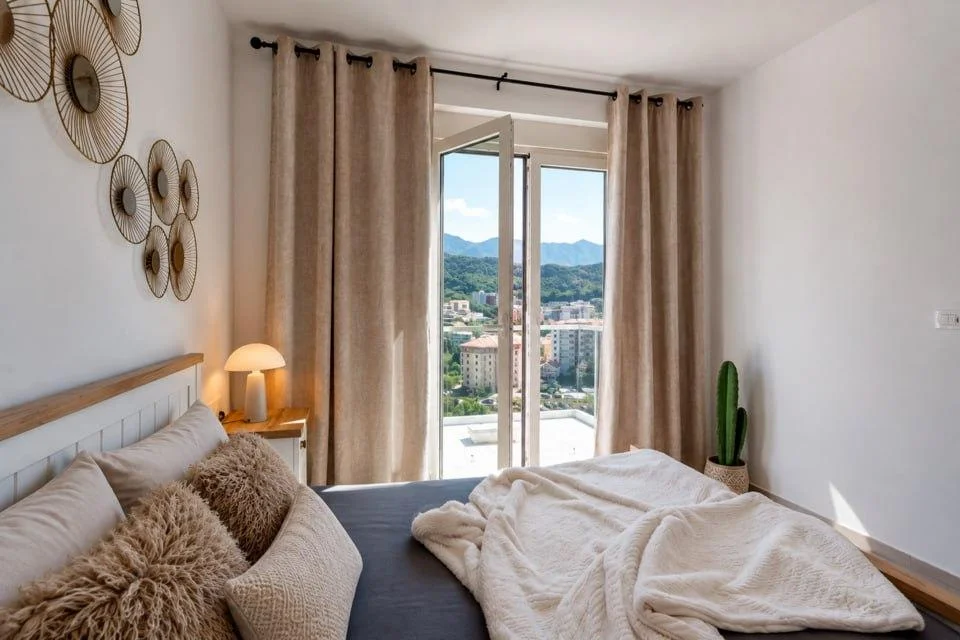 Two-bedroom apartment with panoramic Adriatic views in the Bečići Hills complex — 6
