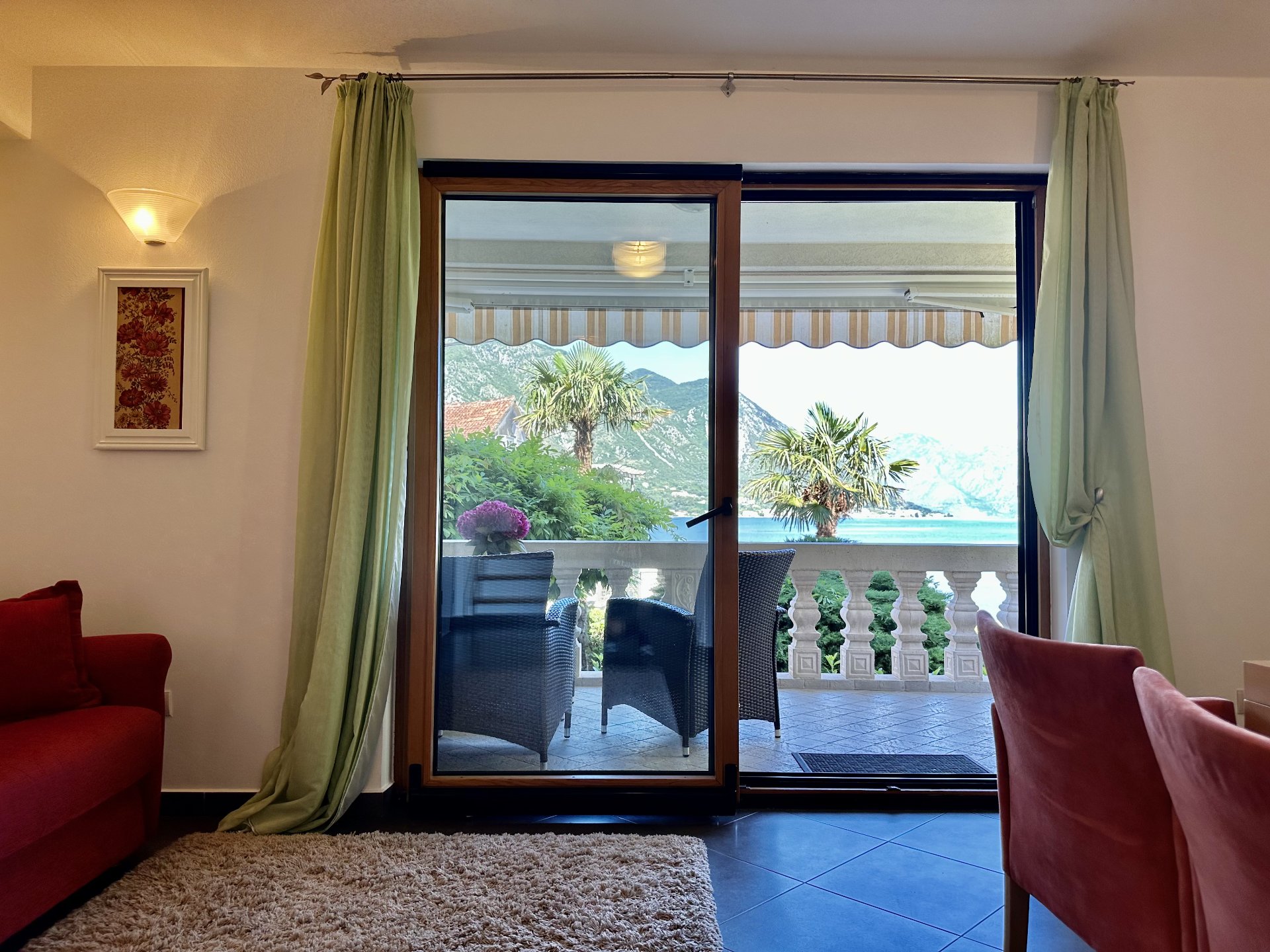 One-bedroom apartment with sea view for long-term rent – Dobrota, Kotor — 8