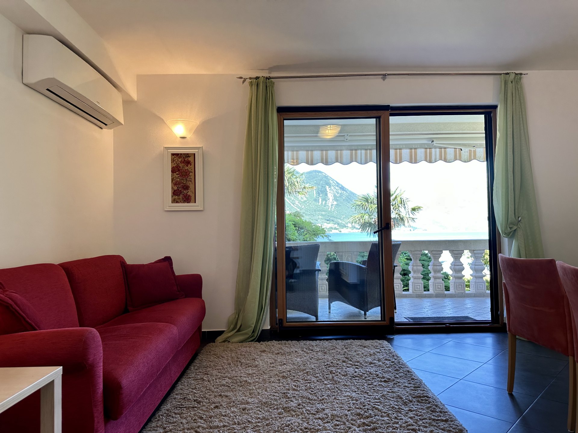 One-bedroom apartment with sea view for long-term rent – Dobrota, Kotor — 14