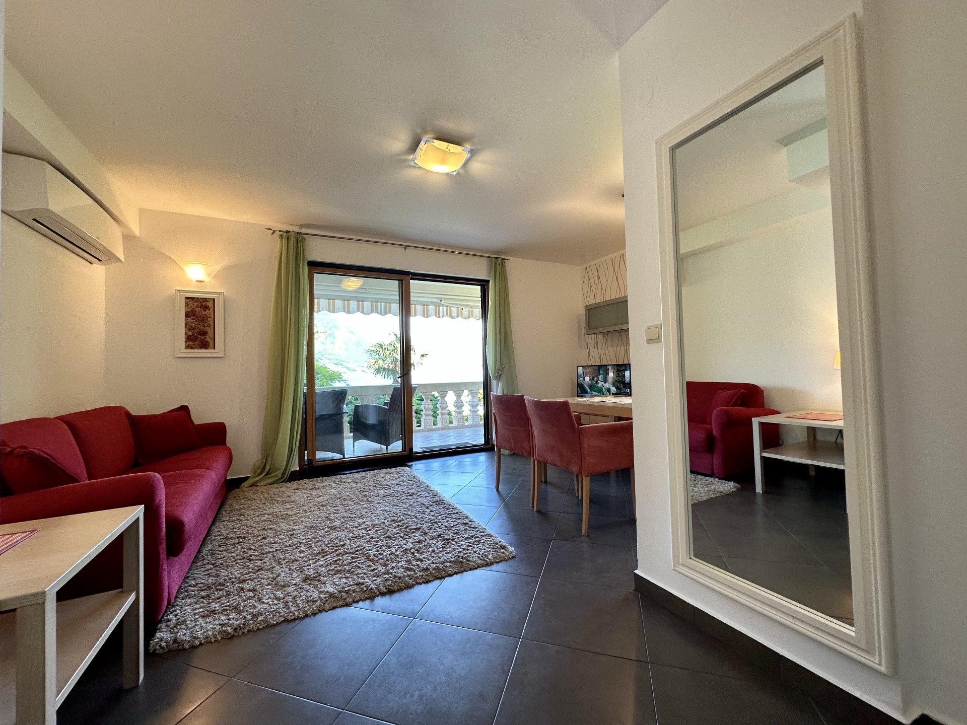 One-bedroom apartment with sea view for long-term rent – Dobrota, Kotor — 15