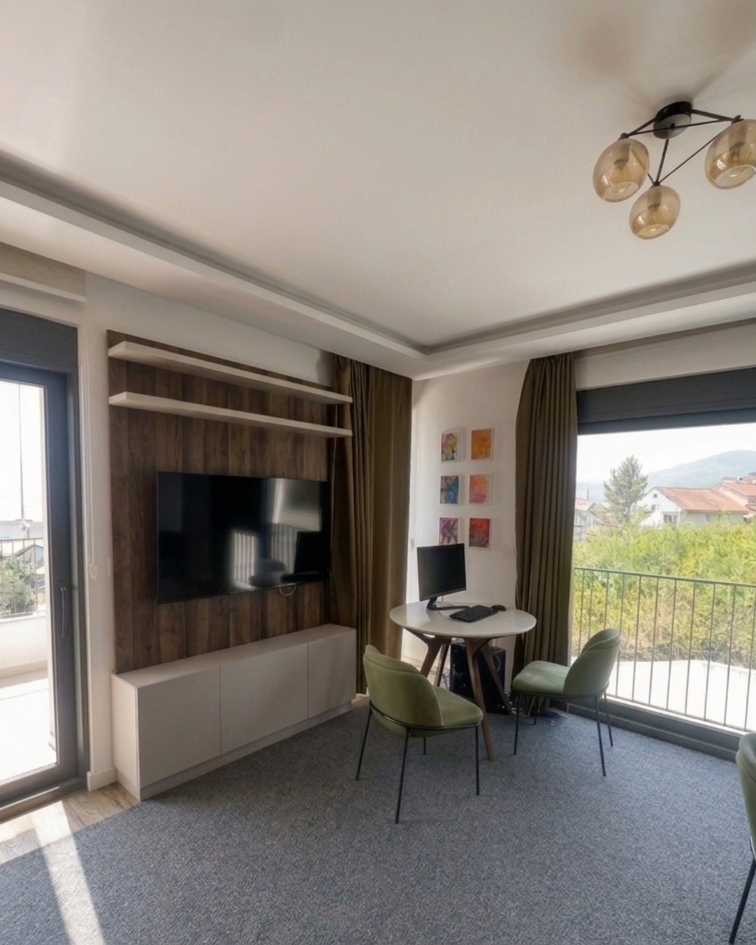 Three-room apartment with sea view and large terrace – Kalimanj, Tivat — 4